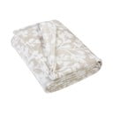 Bež deka od flisa 200x240 cm Brooke Floral – Catherine Lansfield