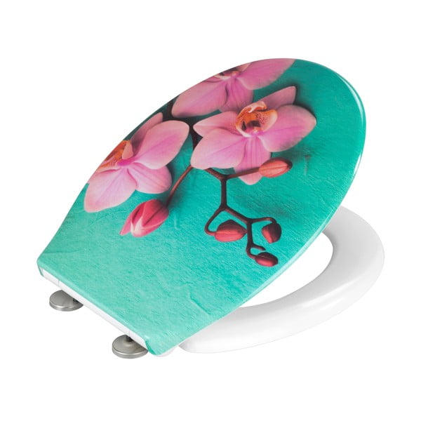 WC daska s automatskim zatvaranjem 37,5 x 45 cm Fleur - Allstar-image-2