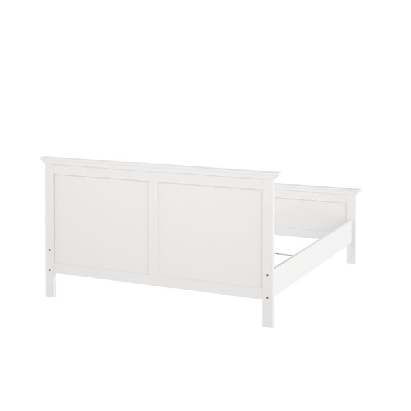 Bijeli bračni krevet 160x200 cm Paris – Tvilum-image-4