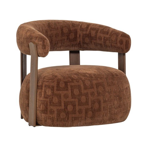 Smeđa fotelja Foon – WOOOD