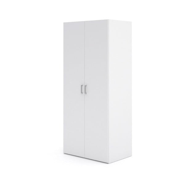 Bijeli dvokrilni ormar Evegreen House Spark, visina 175,4 cm