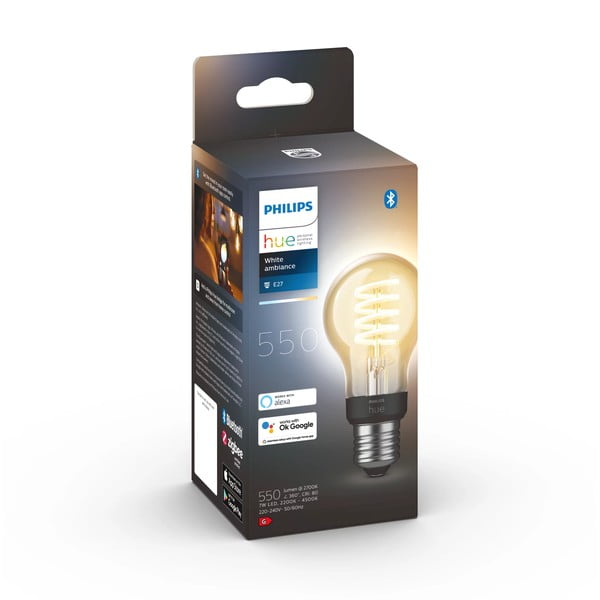 Sa žarnom niti pametna žarulja E27, 7 W White ambiance – Philips Hue-image-3