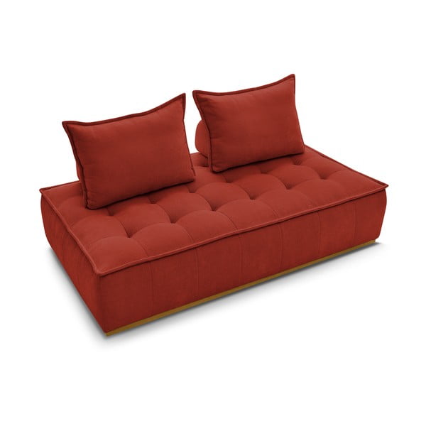 Ciglasta sofa od šenila 175 cm Elisa – Bobochic Paris-image-4