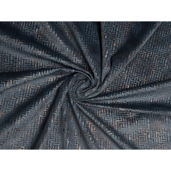 Antracitno siva zavjesa 140x260 cm Terra – Mendola Fabrics