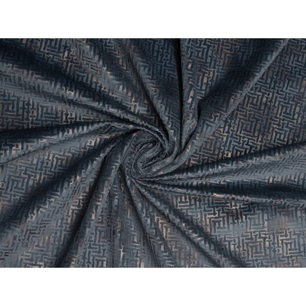 Antracitno siva zavjesa 140x260 cm Terra – Mendola Fabrics