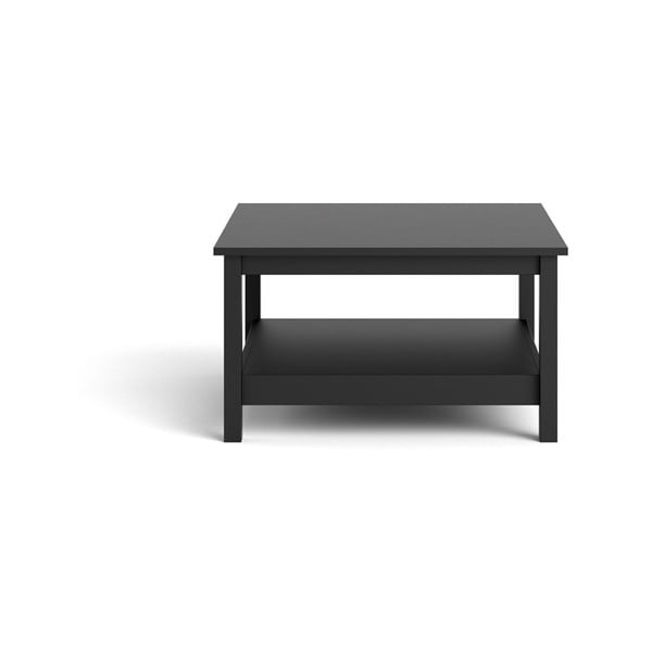 Crni stolić za kavu 81x81 cm Madrid - Tvilum-image-2