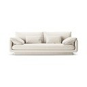 Bijela sofa 220 cm Torino – Micadoni Home