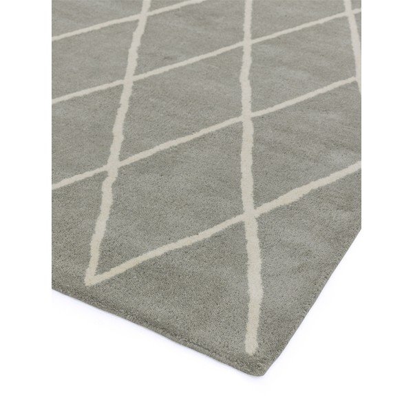 Sivi ručno rađen vuneni tepih 200x290 cm Albany – Asiatic Carpets-image-3