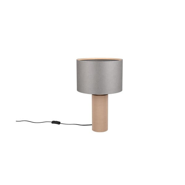 Siva/bež stolna lampa (visina 48 cm) Canio – Trio-image-4