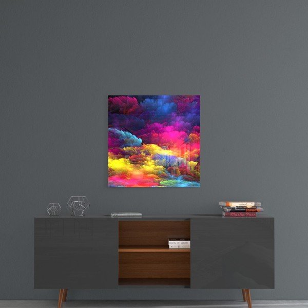 Staklena slika insigne Color Burst, 40 x 40 cm-image-1