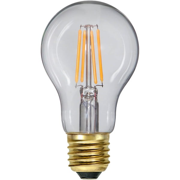 LED/sa žarnom niti žarulja s mogućnosti zatamnjivanja s toplim svjetlom E27, 4 W Soft Glow – Star Trading