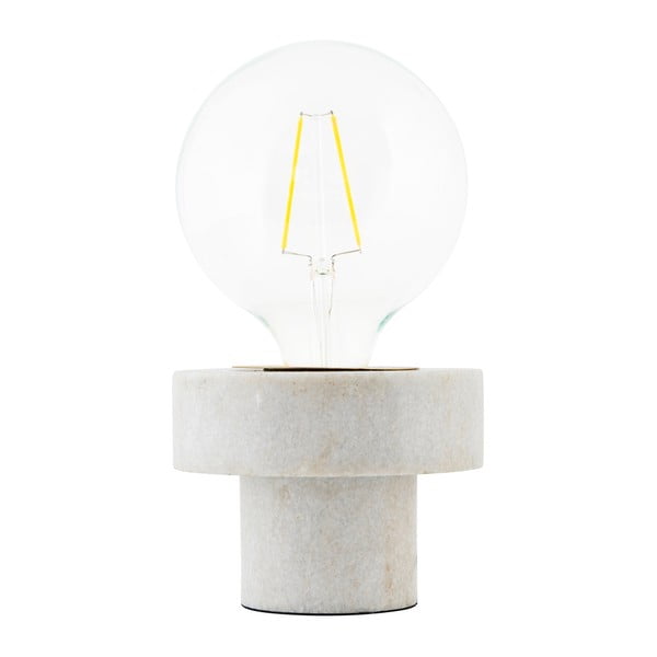 Stolna lampa House Doctor White Marble