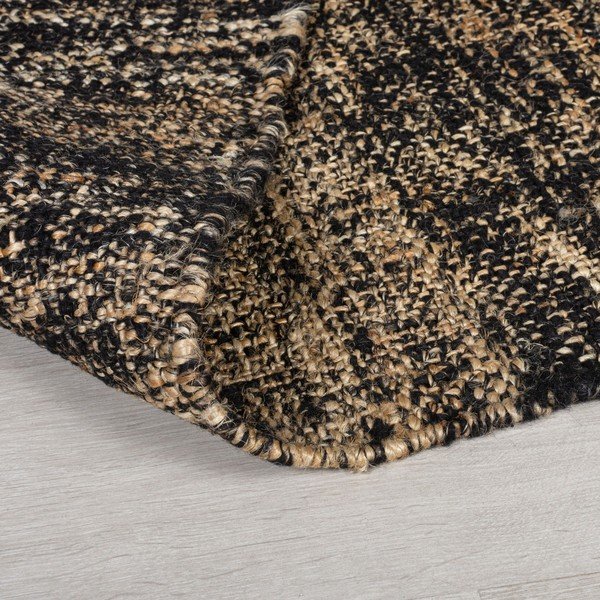 Crni tepih od jute Flair Rugs Idris, 160 x 230 cm-image-4