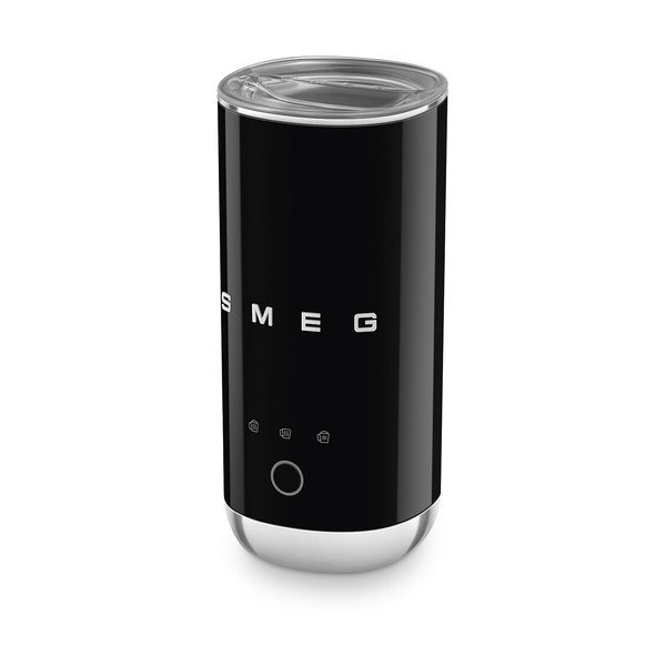 Crna plastična električna pjenilica za mlijeko 120 ml – SMEG