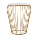 Okrugli pomoćni stol sa staklenom pločom stola ø 45 cm Avantis – Premier Housewares