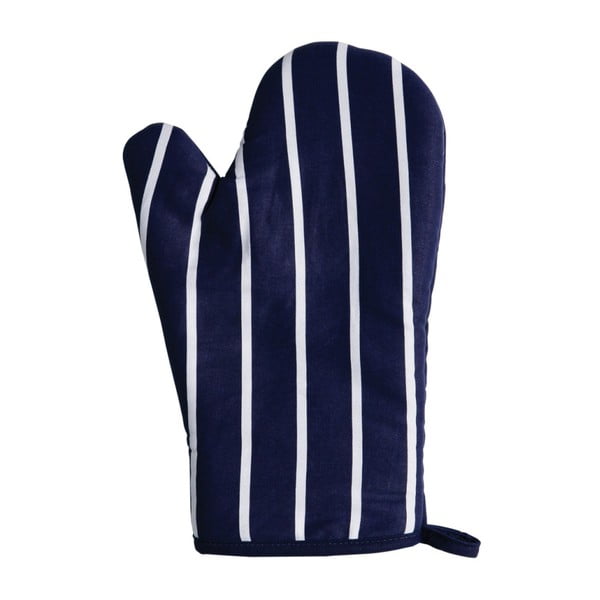 Plavo-bijela kuhinjska rukavica Premier Housewares Butcher Stripe Oven Glove