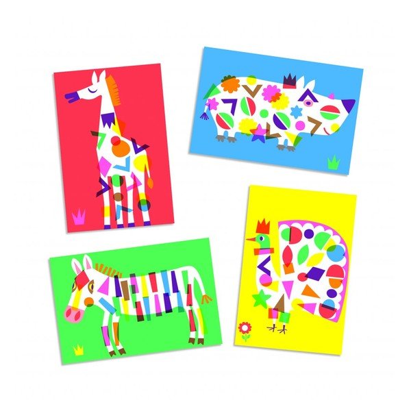 Art set Djeco Šareni oblici-image-2