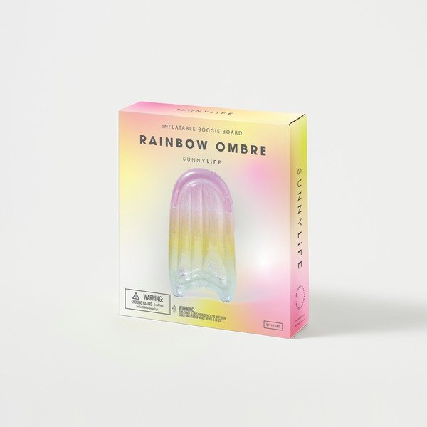 Ležaljka na napuhavanje Sunnylife Rainbow Ombre-image-4