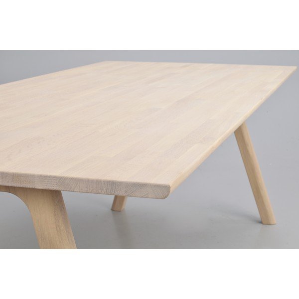 Proširiv blagovaonski stol od punog hrasta 95x220 cm Clapperton – Rowico-image-2