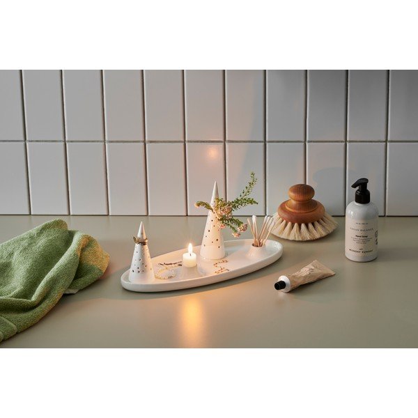 Porculanski adventski svijećnjak s božićnim motivom Nobili – Kähler Design-image-3