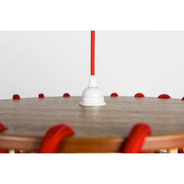 Crvena stropna lampa EMKO Macaron, ø 45 cm-image-4
