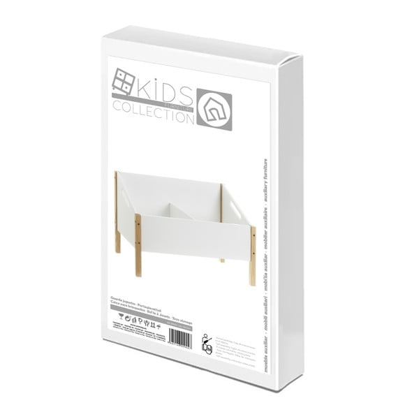 Bijela dječja biblioteka 63x42 cm – Casa Selección-image-4