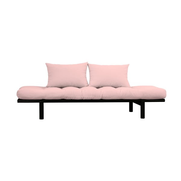 Karup Pace Black / Pink Peonie kauč