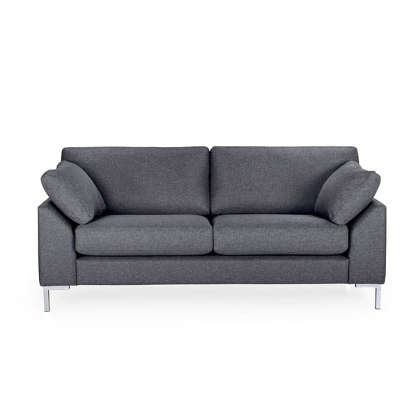 Tamno siva sofa Scandic Garda, 186 cm