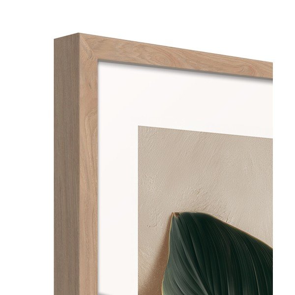 Tiskana slika s okvirom 50x70 cm Strelizia Leaf – Styler-image-4