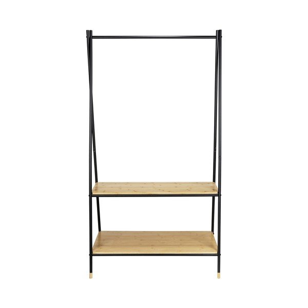 Crni/prirodni metalni stalak za odjeću Loft - Wenko-image-3