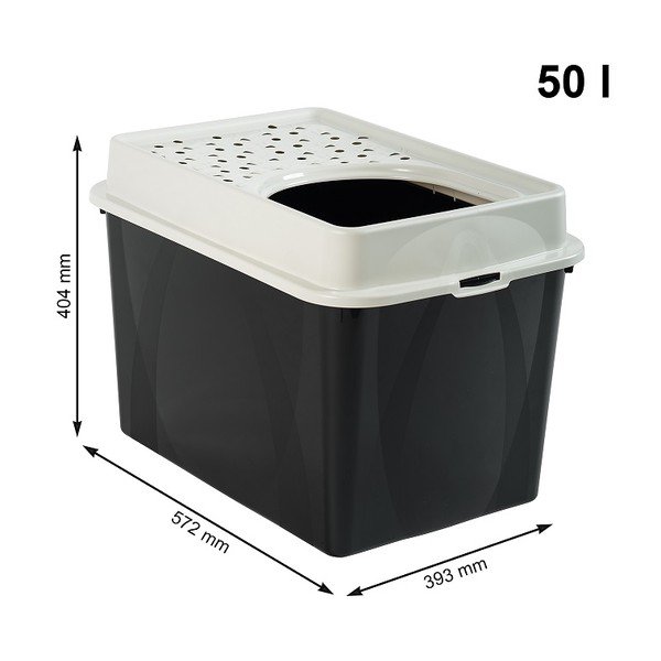 Mačji wc 57,2x39,3 cm Eco Berty - Rotho-image-1
