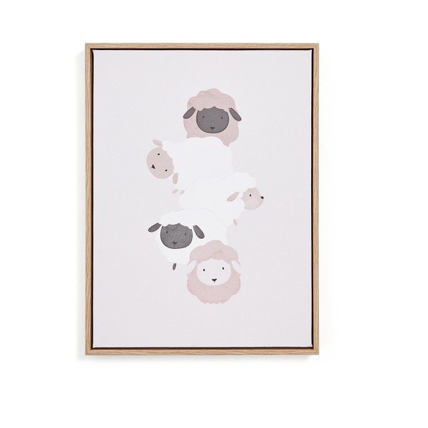 Dječja slika 30x40 cm Milu – Kave Home