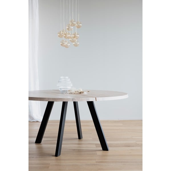 Okrugli blagovaonski stol Rowico Freddie, ø 160 cm-image-1