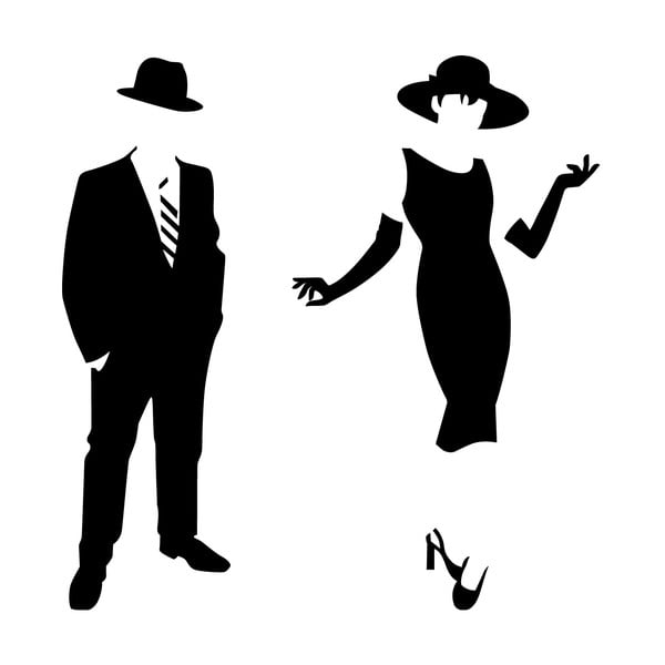 Naljepnica Ambiance Elegant Restroom, 25 x 25 cm-image-1