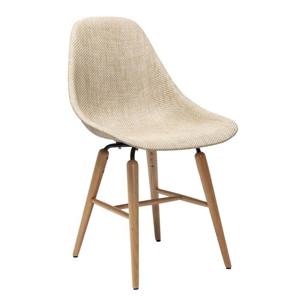 Set od 4 bež stolice za blagovanje Kare Design Forum Wood