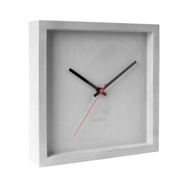 Karlsson Franky betonski zidni sat širine 25 cm-image-1