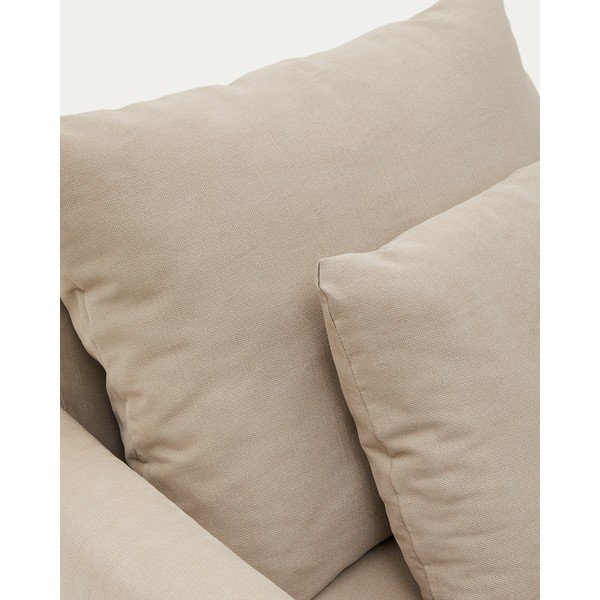 Bež presvlaka 92 cm Nora – Kave Home-image-4