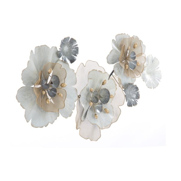 Metalni ukras za zid Mauro Ferretti Flowery, 119 x 60 cm-image-3