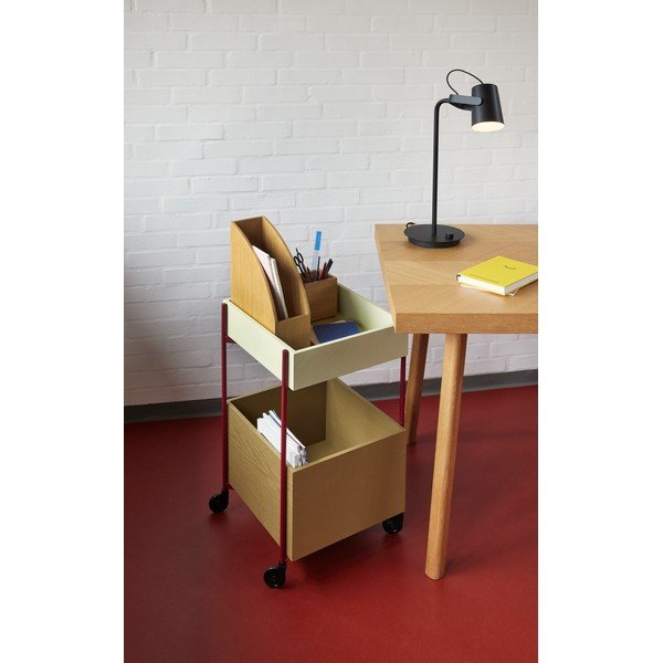 Crna stolna lampa (visina 54 cm) Ardent – Hübsch-image-2