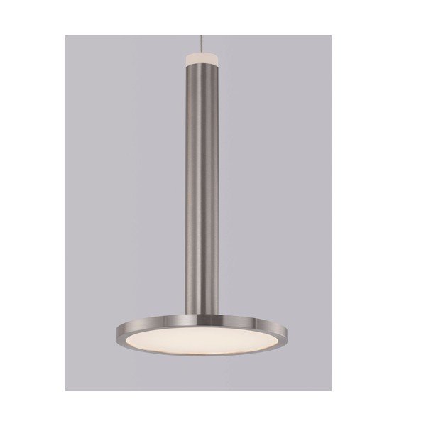 Metalna LED viseća svjetiljka u mat srebrnoj boji ø 15 cm Palencia – Nova Luce-image-4