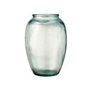 Bitz Kusintha zelena staklena vaza, ø 17,5 cm