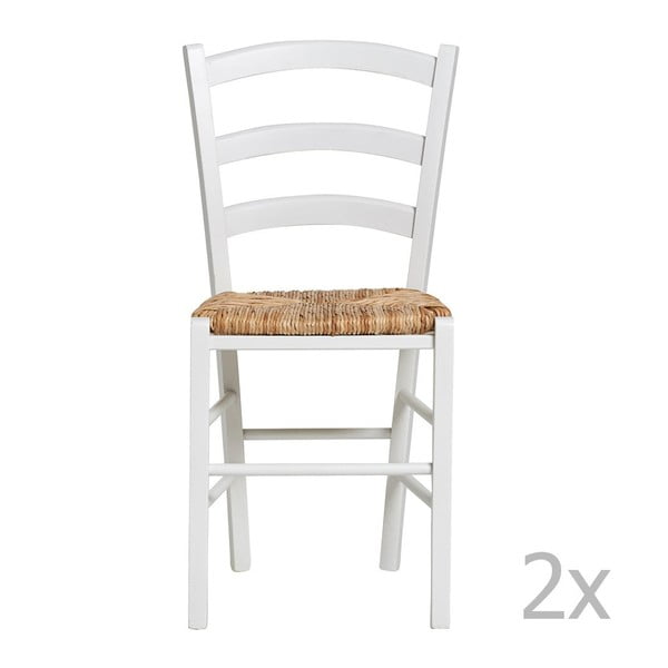 Set od 2 bijele Marckeric Paloma stolice za blagovanje