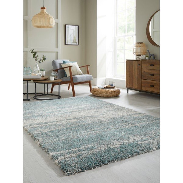 Plavo-sivi tepih Flair Rugs Reza, 80 x 150 cm-image-4