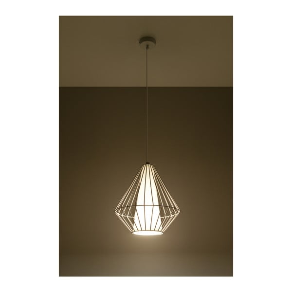 Bijela viseća lampa Sollux Alfredo-image-2