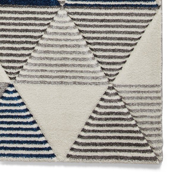 Plavo-sivi tepih Think Rugs Brooklyn Geo, 120 x 170 cm-image-4