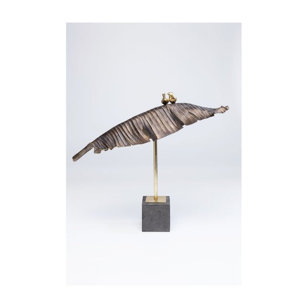 Ukrasna statueta Kare Design Birds Banana Leaf, visina 80 cm