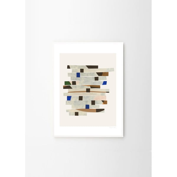 Plakat 50x70 cm Cut up Stripes – Berit Mogensen Lopez – The Poster Club-image-3