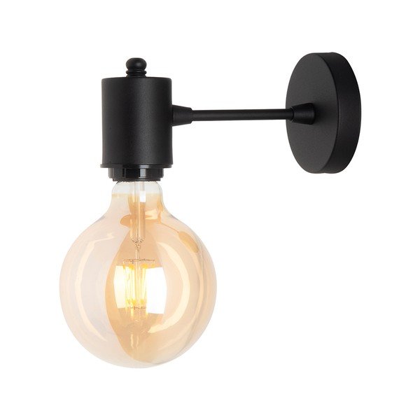 Crna metalna zidna lampa Alto - Squid Lighting-image-2