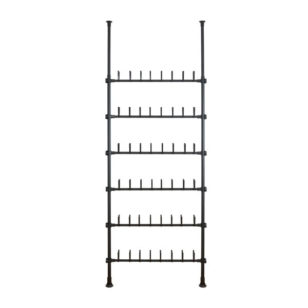 Crni metalni teleskopski stalak za cipele Herkules – Wenko-image-4