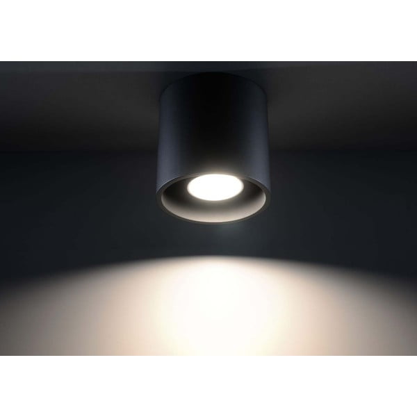 Crna stropna lampa Sollux Roda-image-2
